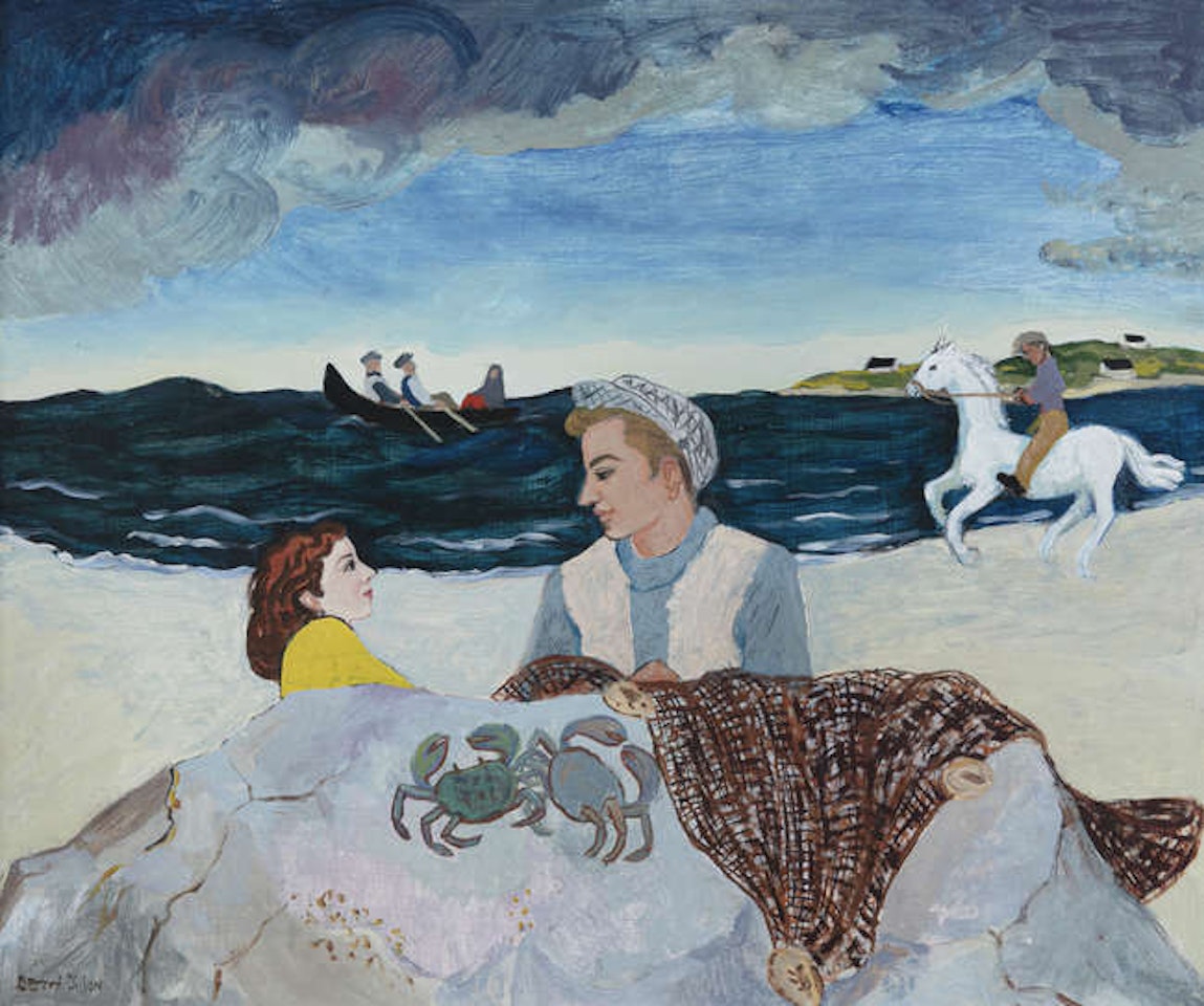 Across from Inishlacken by Gerard Dillon