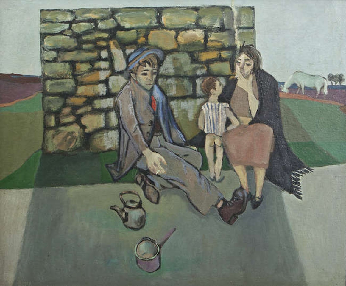 Resting Tinkers by Gerard Dillon
