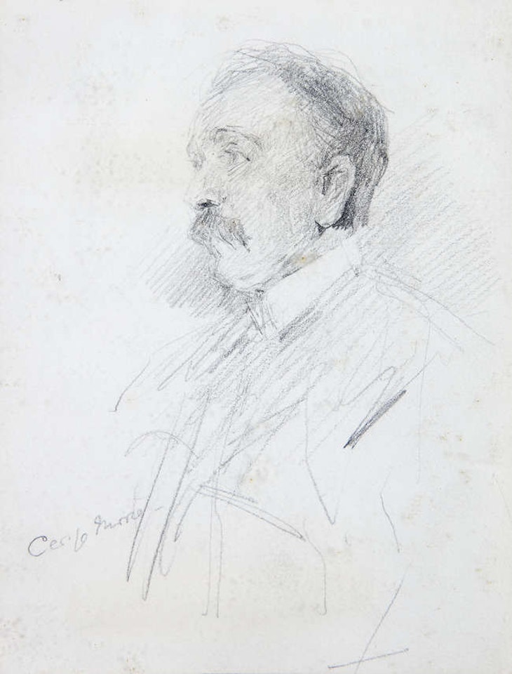 Portrait of George Moore by John Butler Yeats