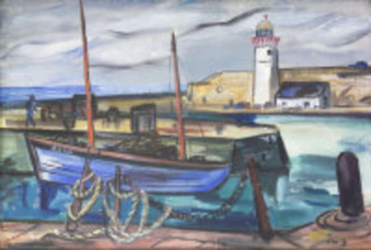 Balbriggan Harbour by Norah McGuinness