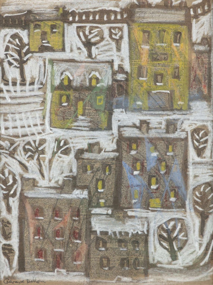 Winter Scene by Gerard Dillon