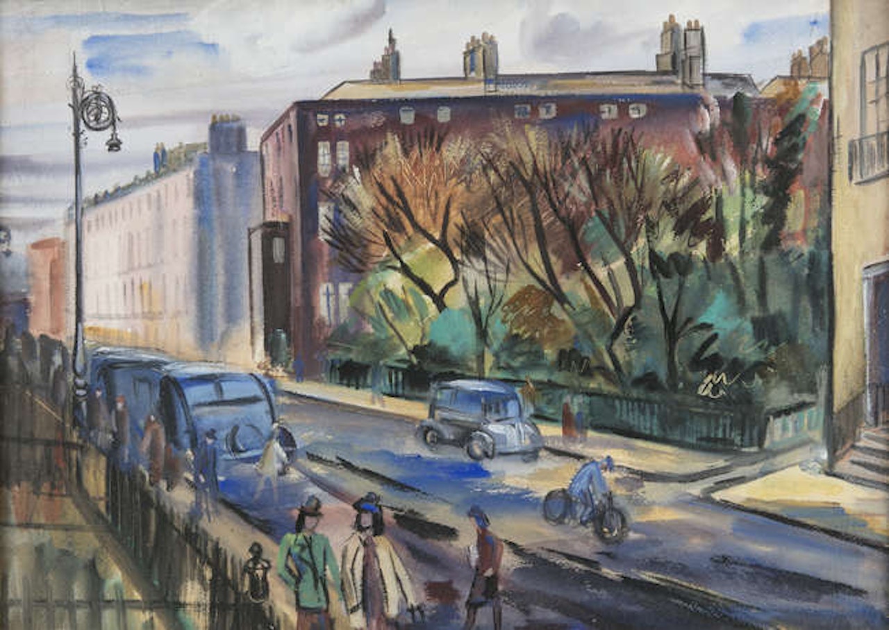 Fitzwilliam Square by Norah McGuinness
