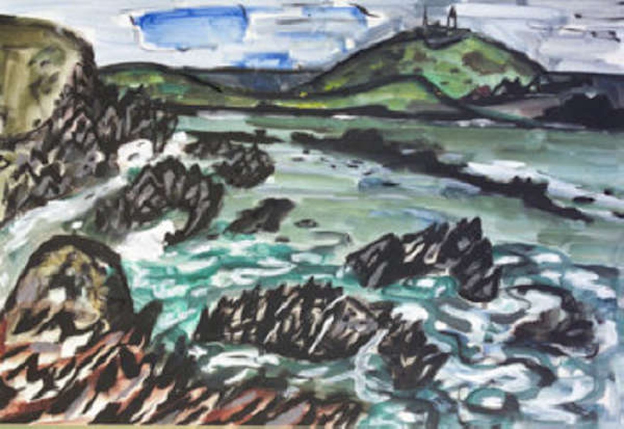 The Jagged Rocks by Norah McGuinness