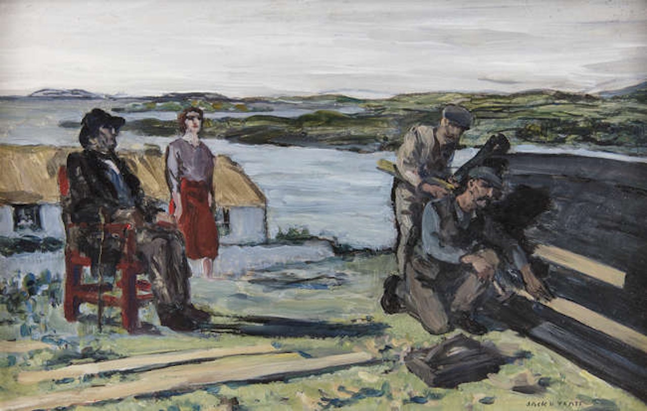 The Boat Builder by Jack Butler Yeats