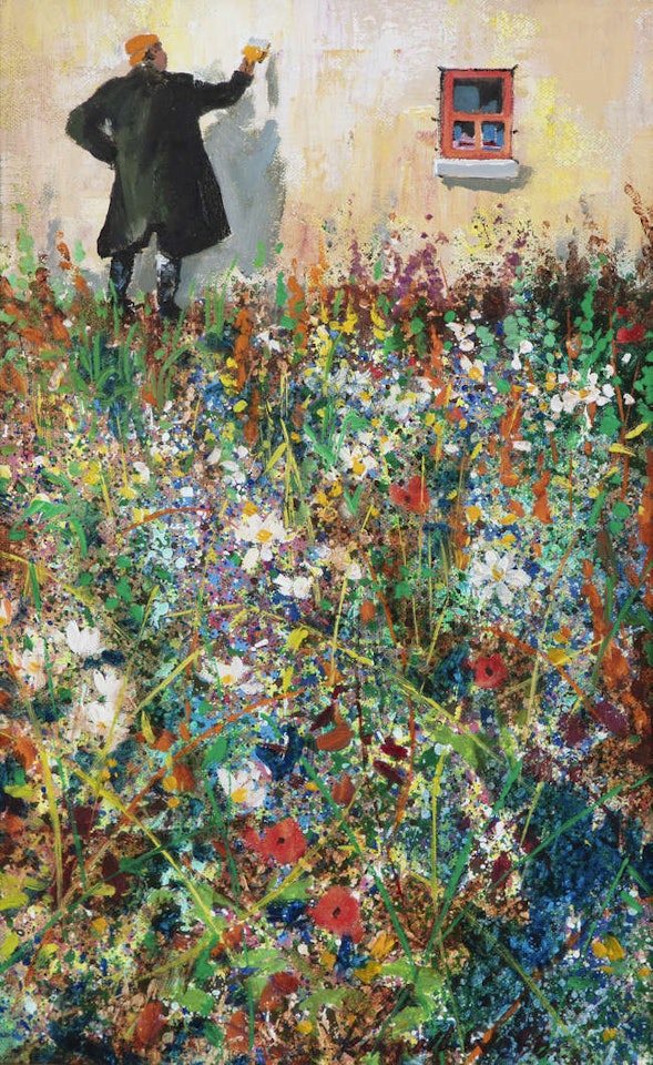 Painting the Cottage by Kenneth Webb