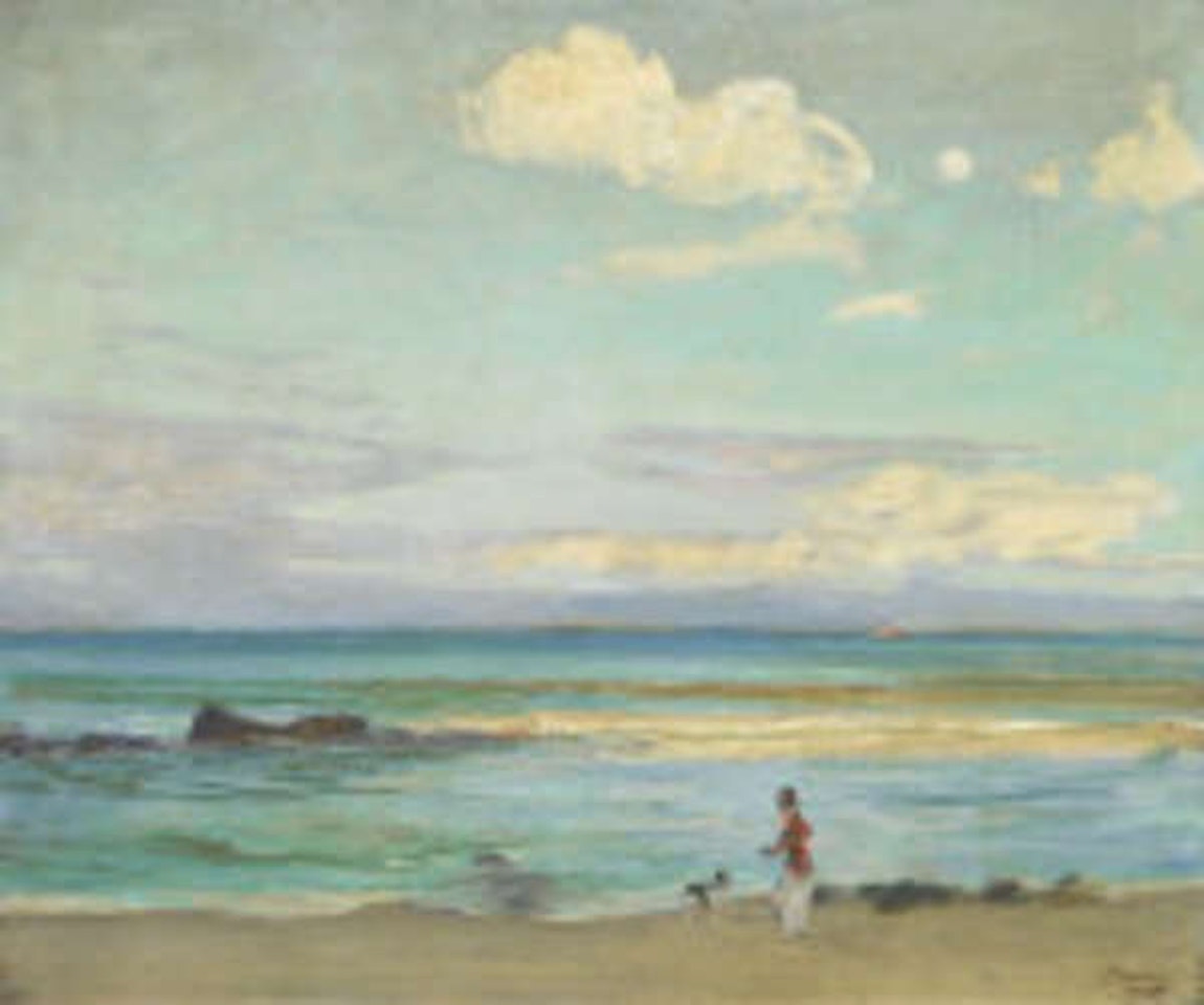 Evening, The Coast of Spain from Tangier by John Lavery