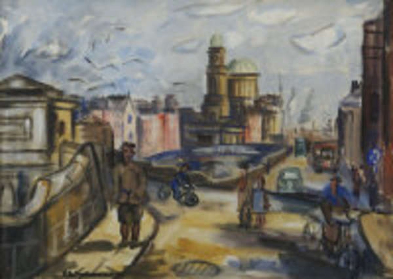 Liffey Wall by Norah McGuinness