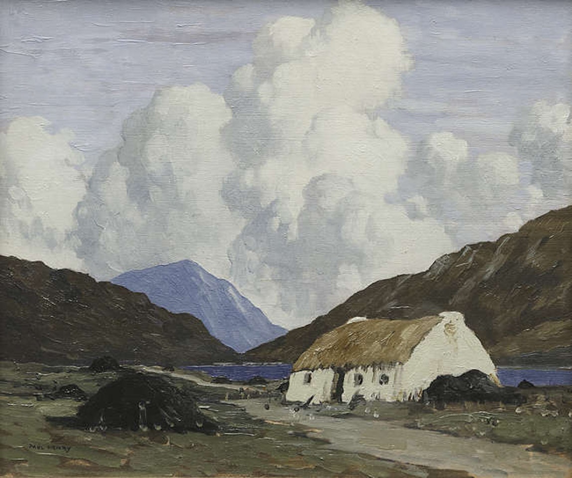 A Connemara Cottage by Paul Henry