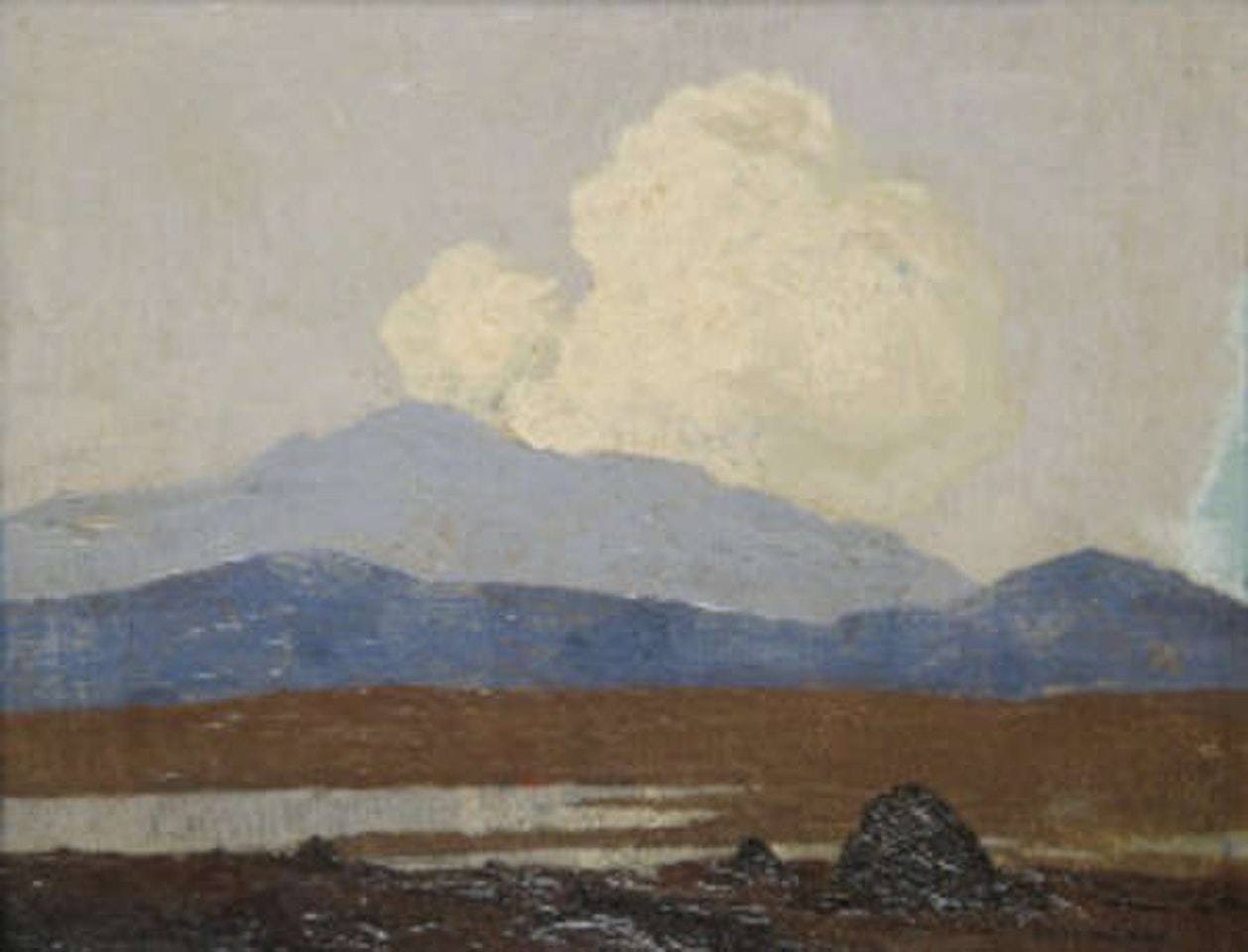 A Connemara landscape by Paul Henry