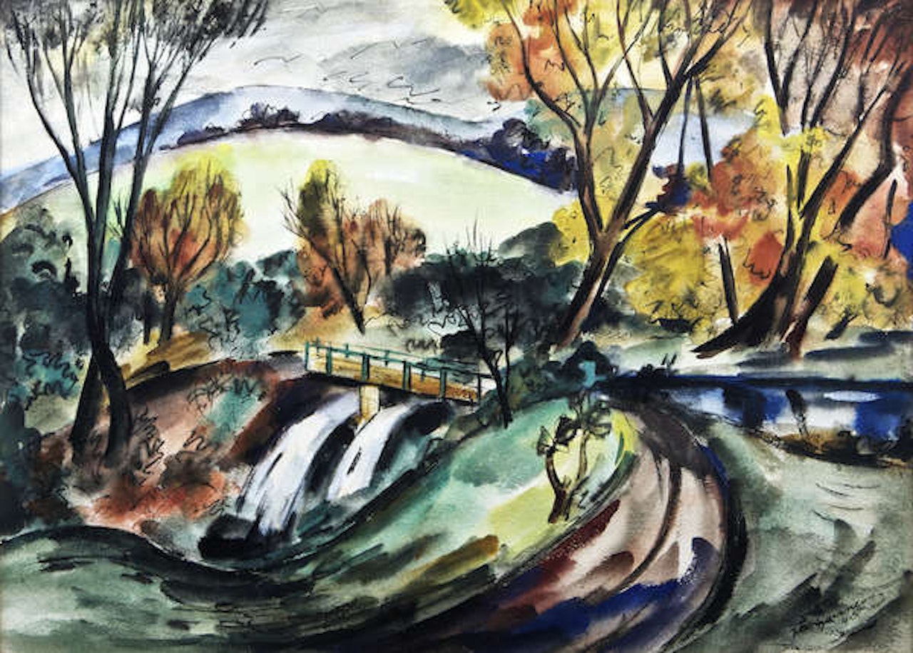 The Mountain Stream by Norah McGuinness
