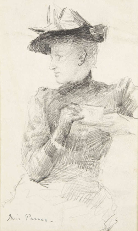 Sarah Purser Taking by John Butler Yeats