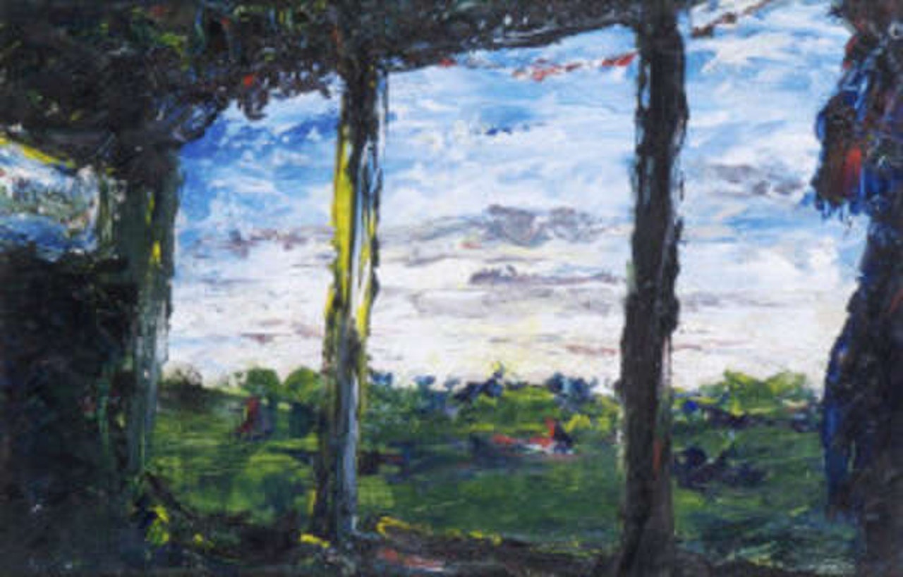 The Sky from the Train by Jack Butler Yeats
