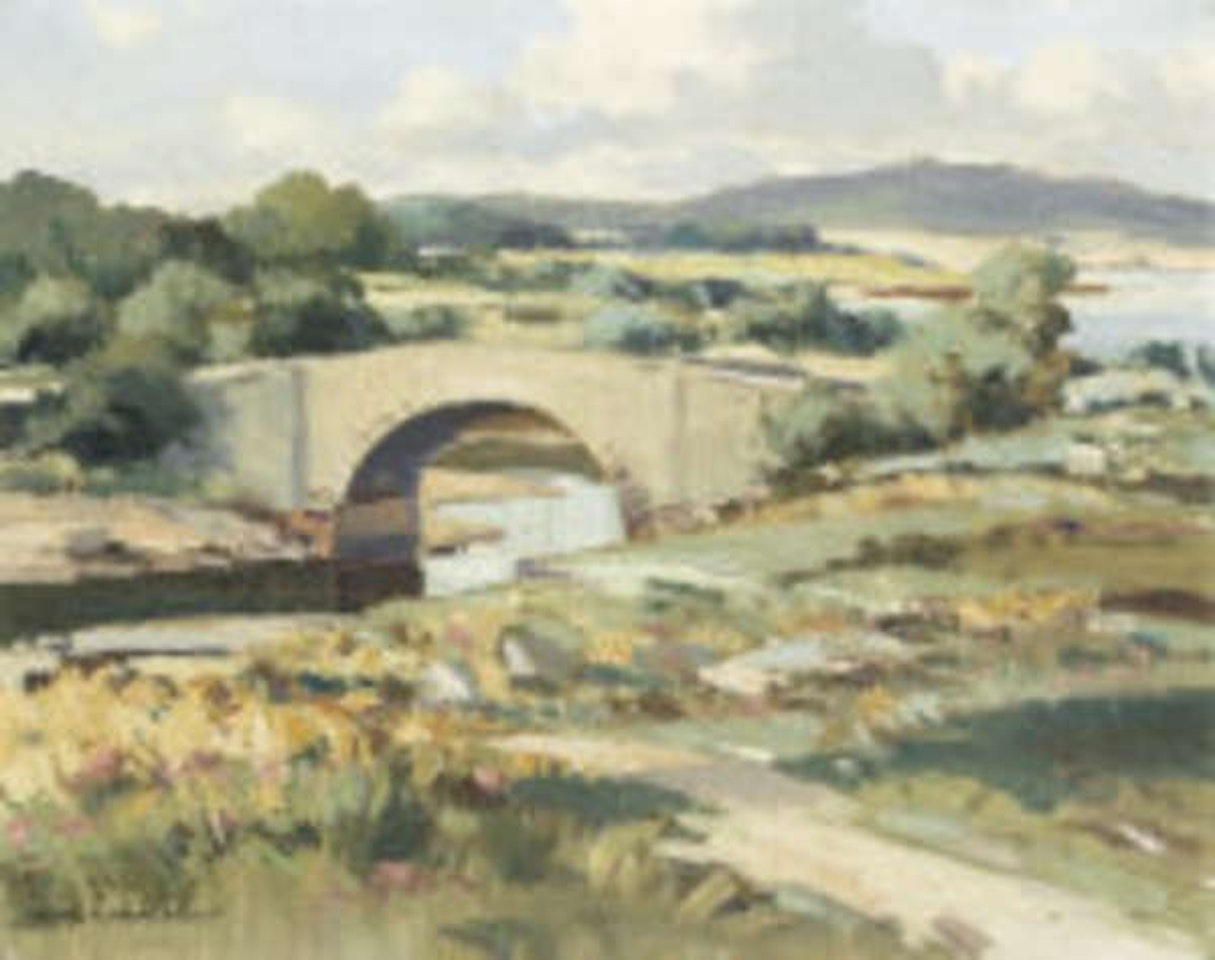 Lackagh Bridge, Co. Donegal by Maurice Canning Wilks
