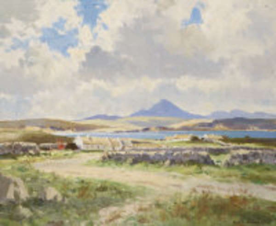 Errigal from the Rosses County, Co. Donegal by Maurice Canning Wilks