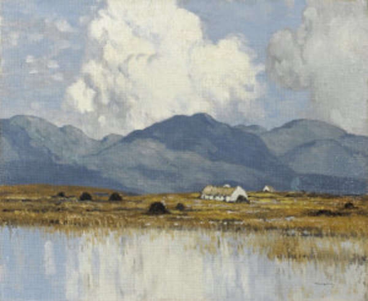 Connemara Cottages by Paul Henry