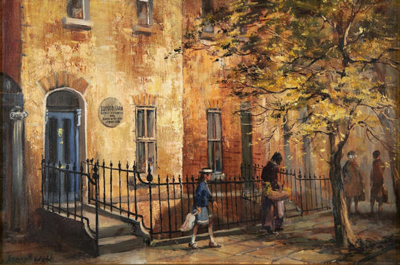 George Bernard Shaw"s Birthplace at 33 Synge St. Dublin by Kenneth Webb