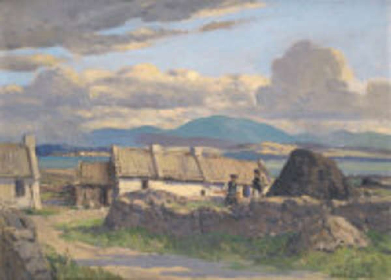 Bloody Foreland Cottage, Co. Donegal by Maurice Canning Wilks