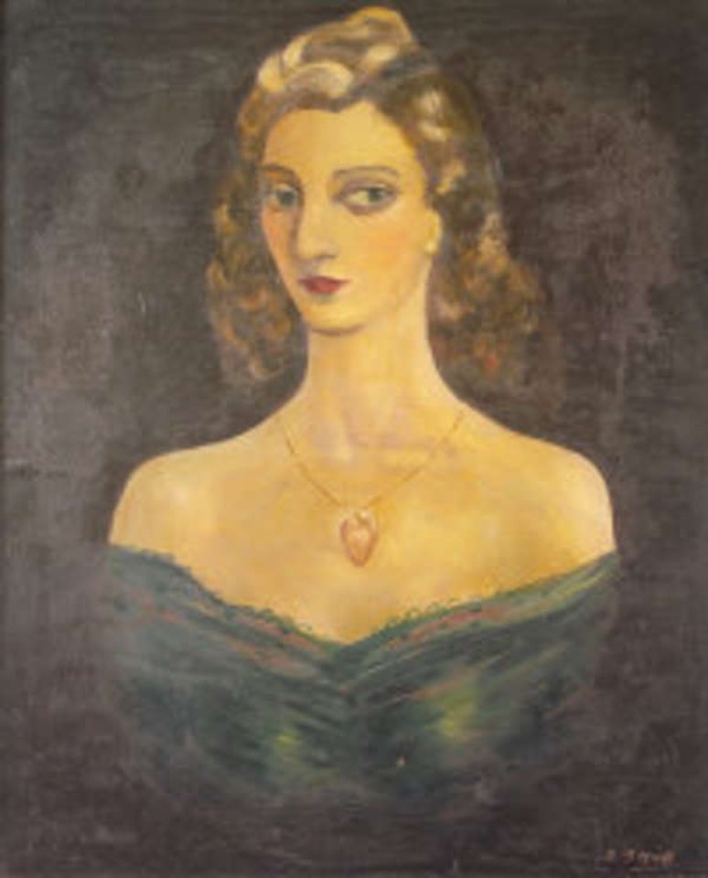 Woman - with Locket by Daniel O'Neill