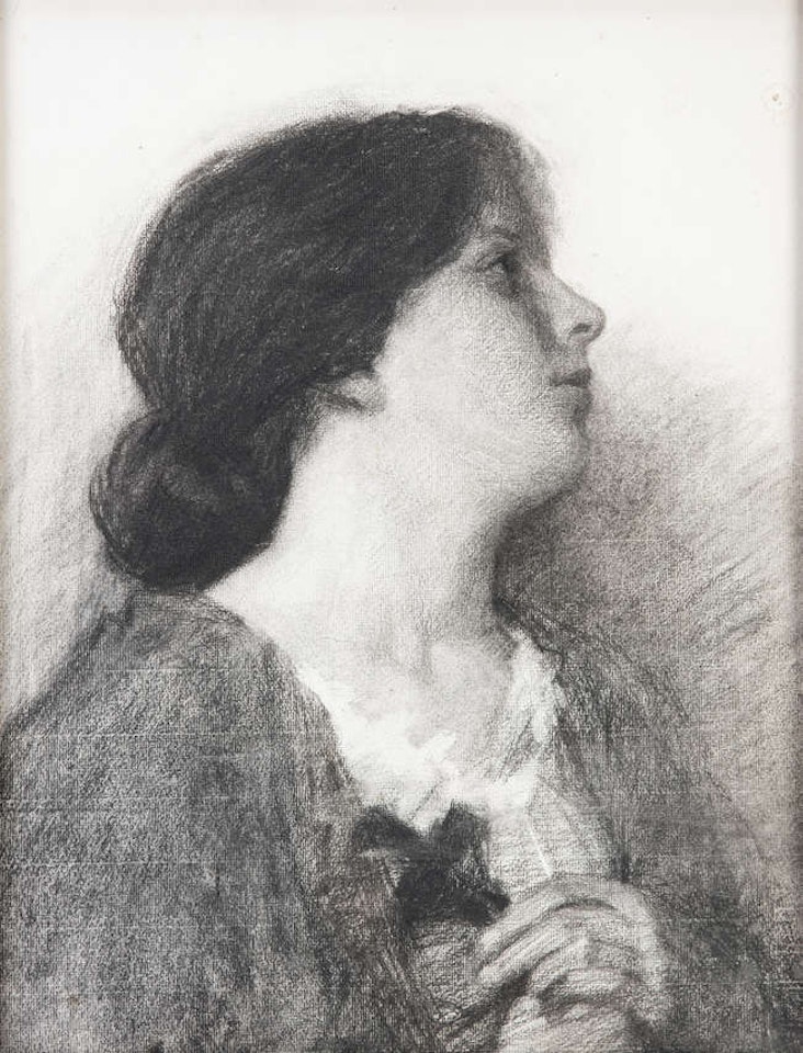 Head of a Woman by John Butler Yeats