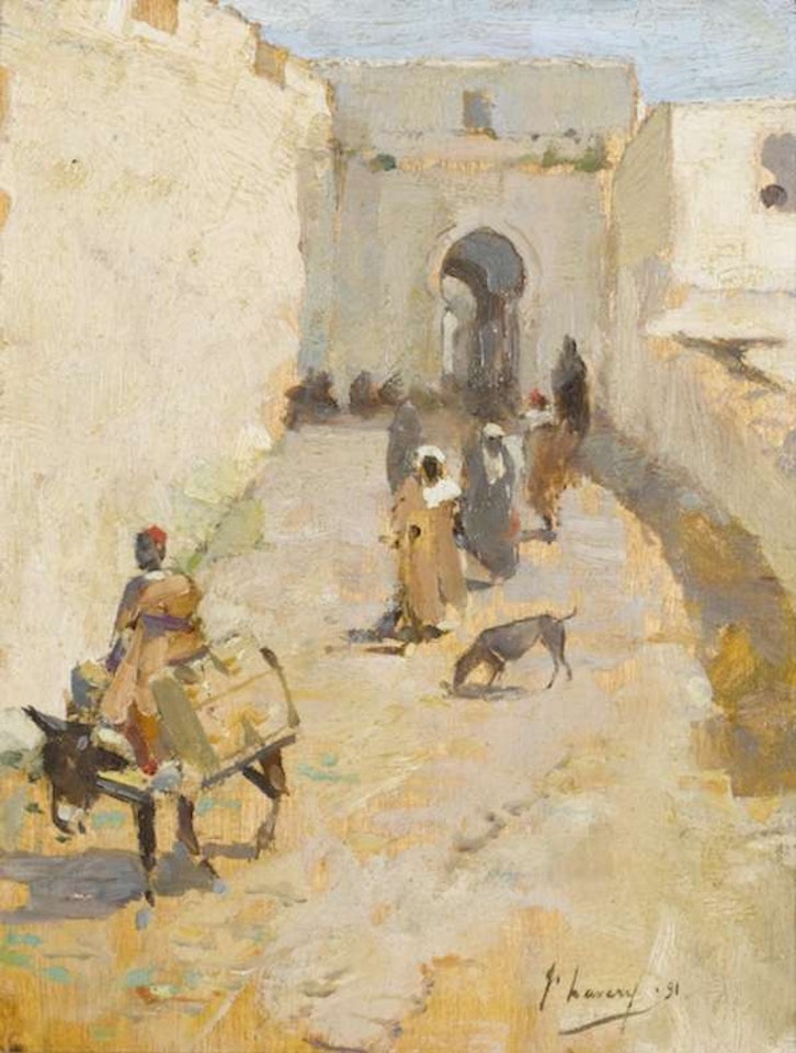 North African Gate by John Lavery