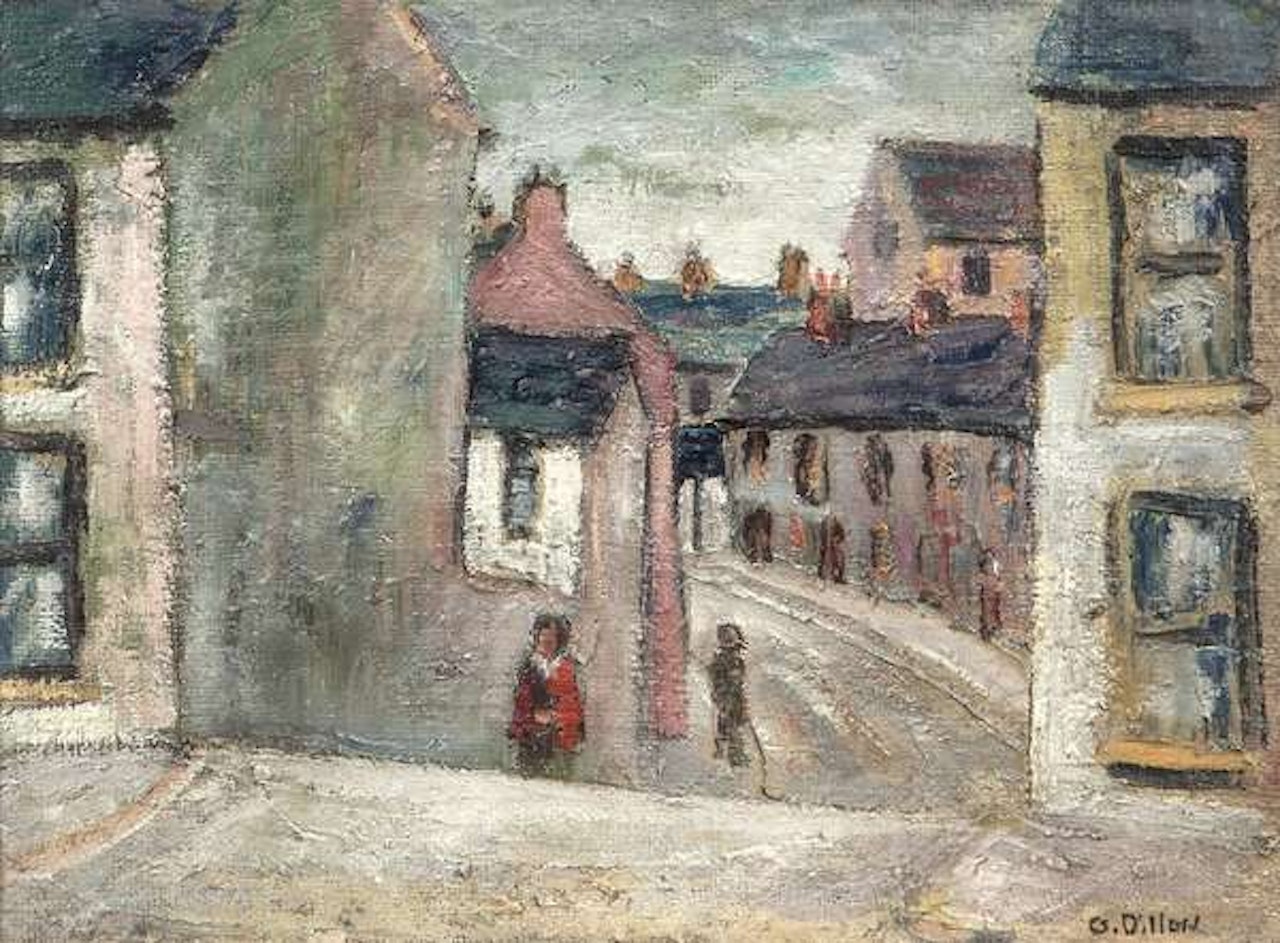 Francis Street, Portadown by Gerard Dillon