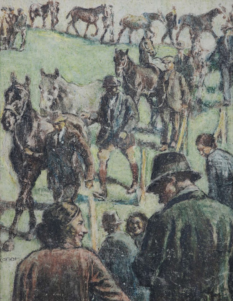 The Horse Parade by William Conor