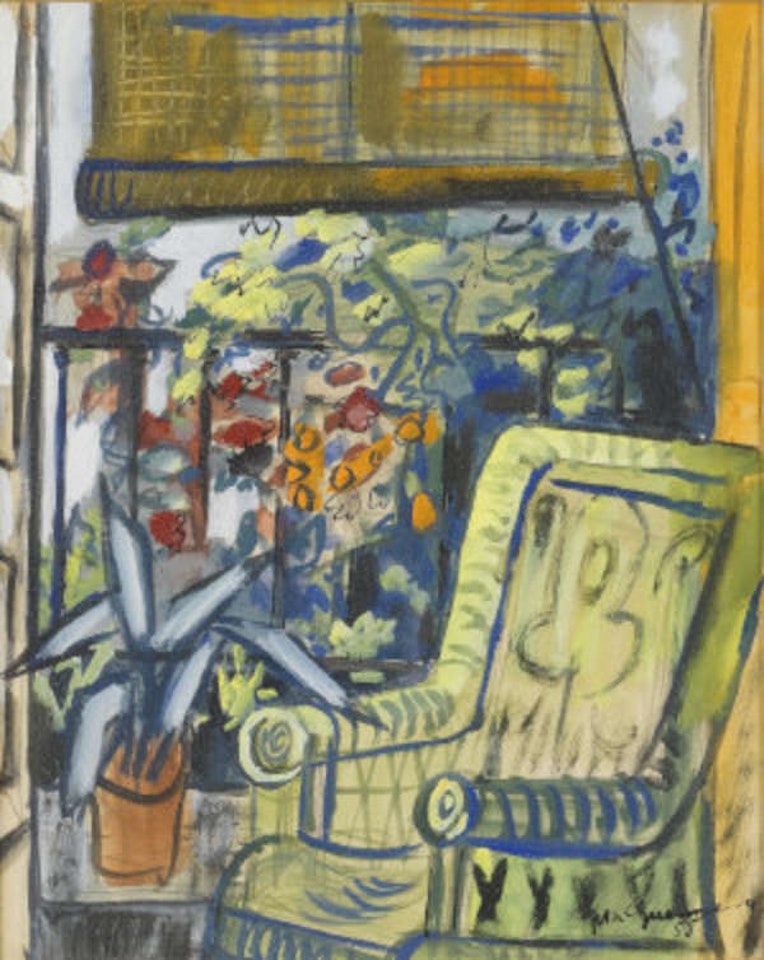 The Yellow Chair by Norah McGuinness