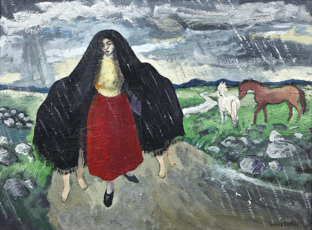 A Wet Day, Ireland by Gerard Dillon