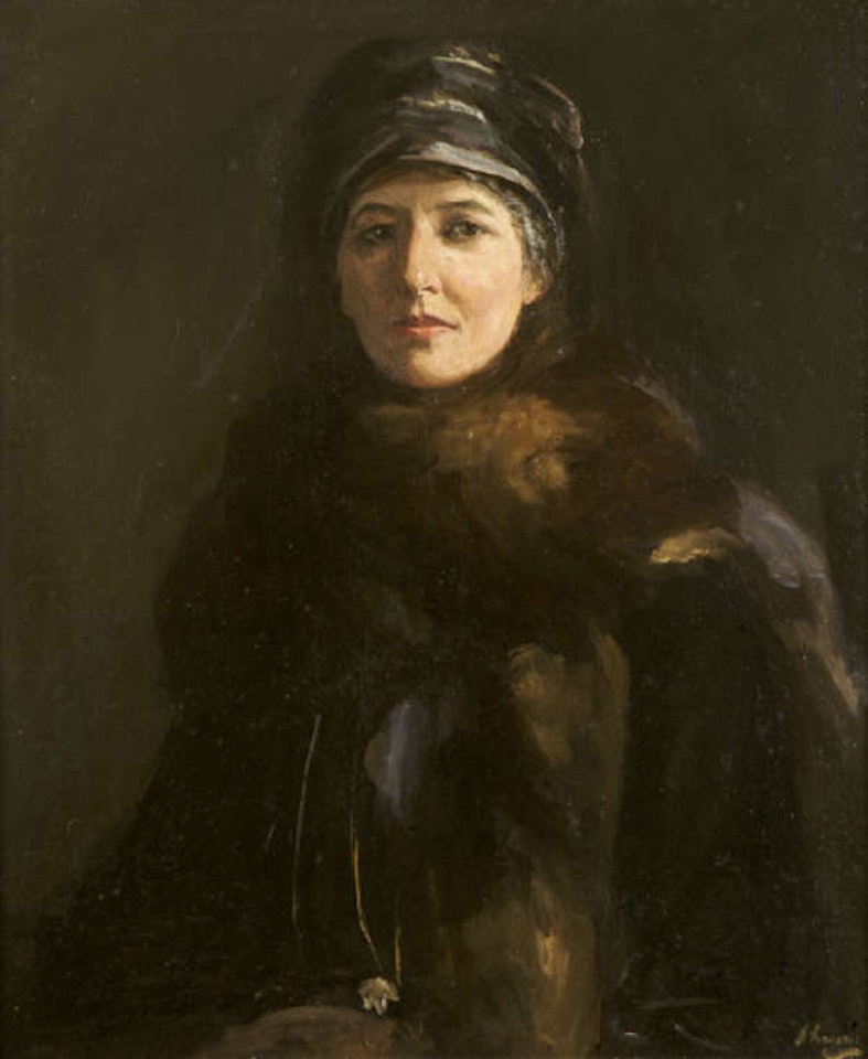 Portrait of The Lady Parmooor by John Lavery