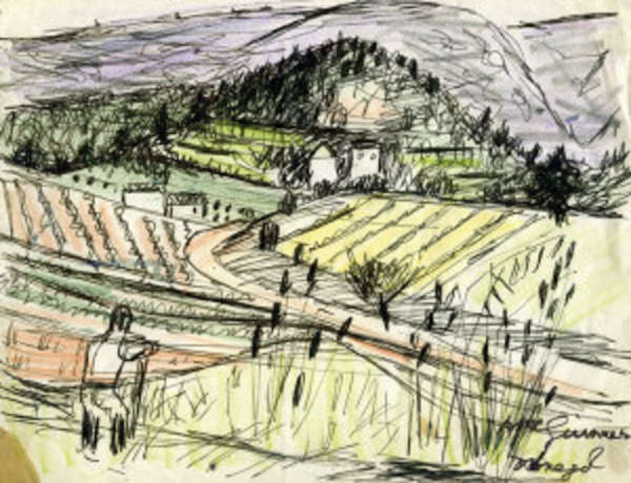 Turf Cutter in Donegal (Ref 17) by Norah McGuinness
