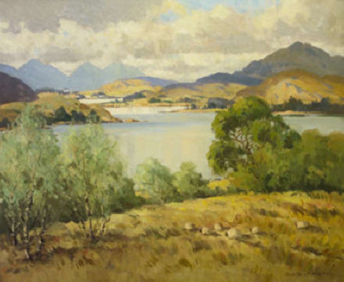 Loch Duich, Ross Cromarty, Scotland by Maurice Canning Wilks