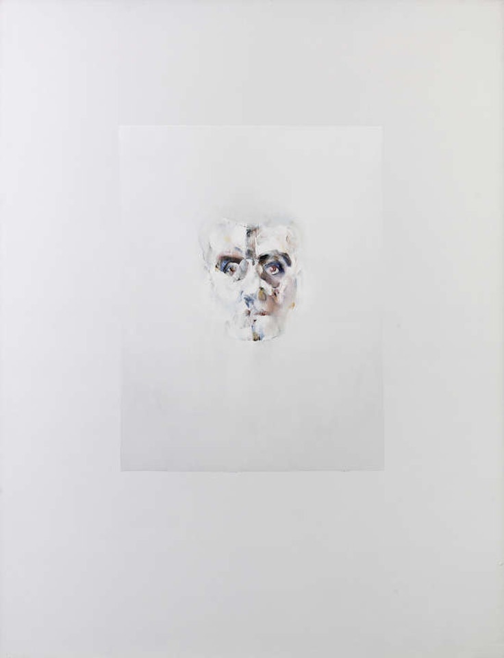 Study towards an Image of Garcia Lorca (1977-78) by Louis Le Brocquy
