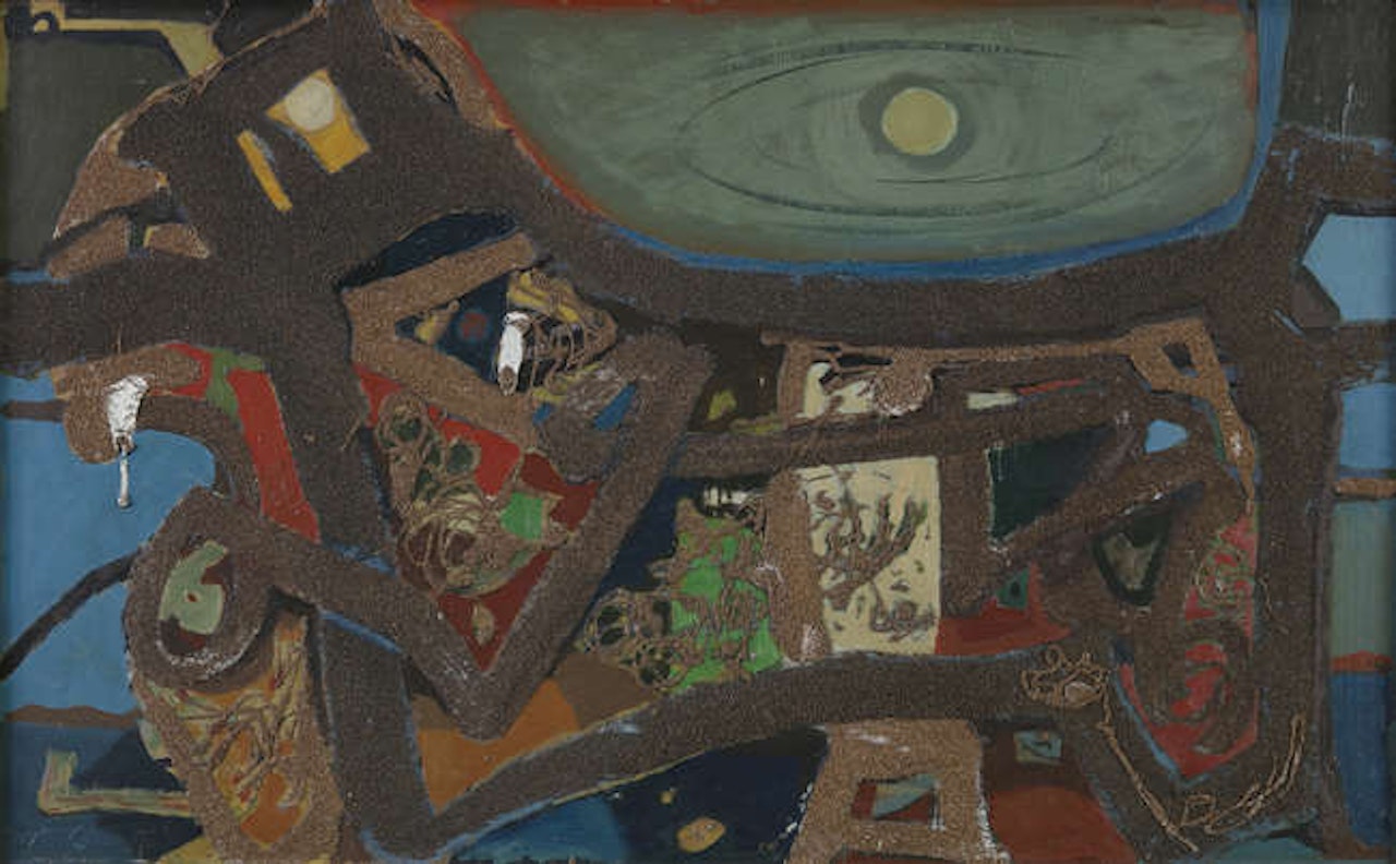 Abstract - Untitled by Gerard Dillon