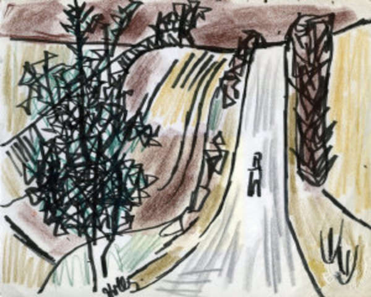 Holly Bush by the Road (Ref 19 by Norah McGuinness