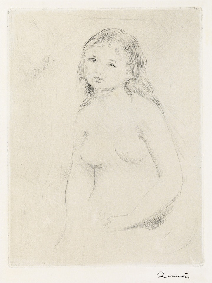 Étude pour une Baigneuse by Pierre-Auguste Renoir