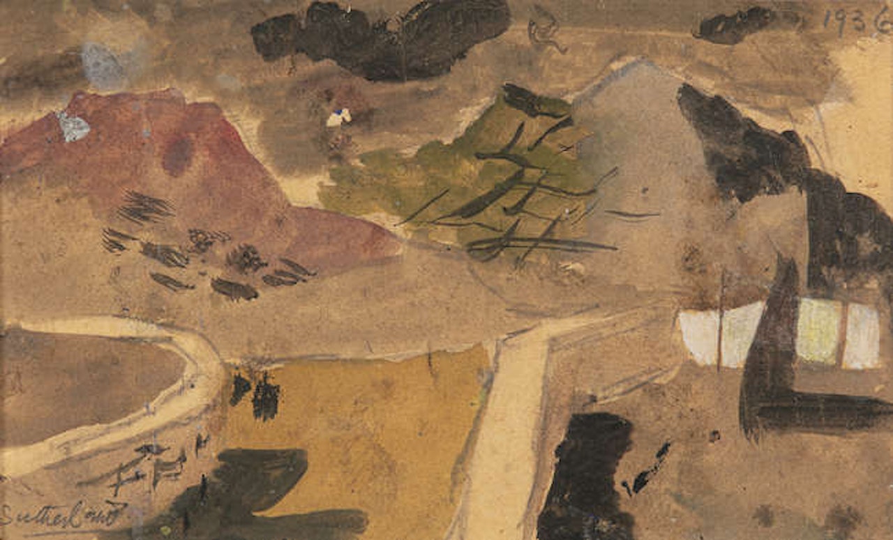 Landscape in Pembrokeshire by Graham Sutherland