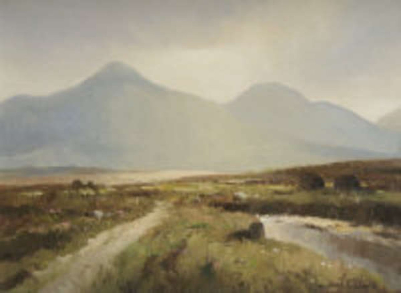 Morning Light, Inagh Valley, Connemara by Maurice Canning Wilks