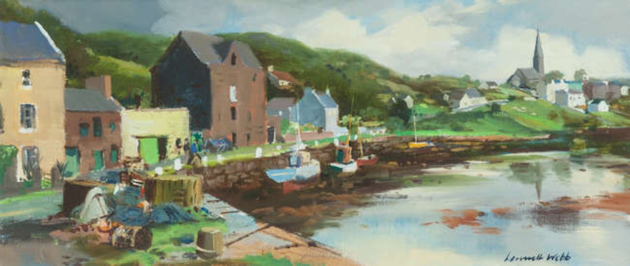 The Quay, Clifden by Kenneth Webb
