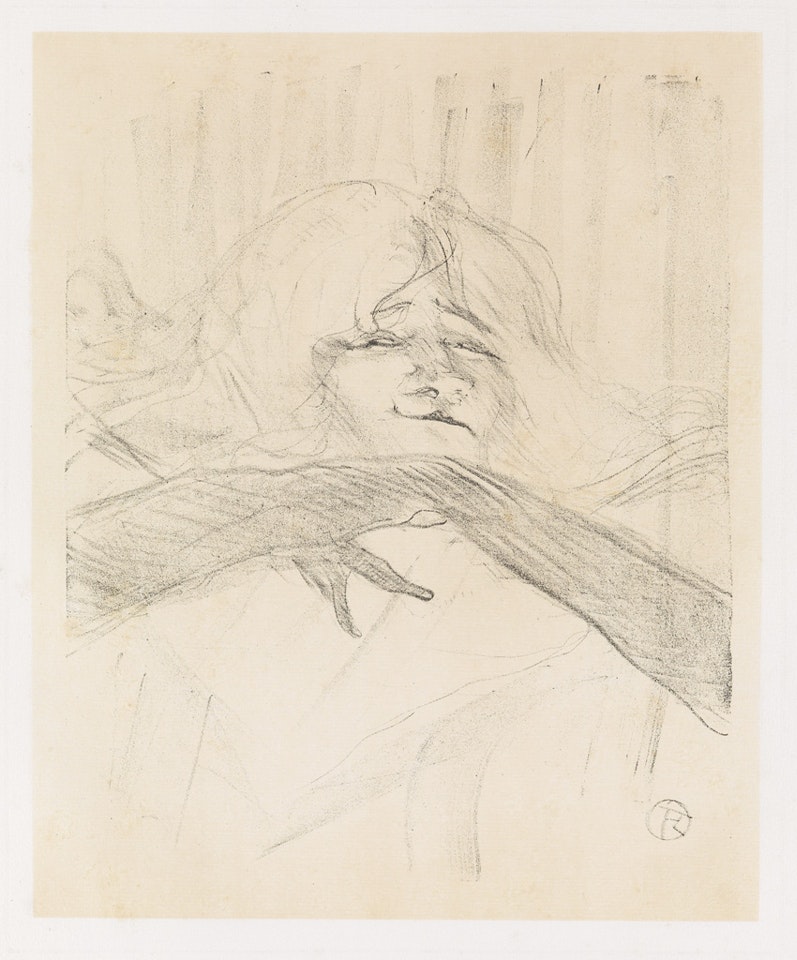 Yvette Guilbert, "Linger, Longer, Loo." by Henri de Toulouse-Lautrec