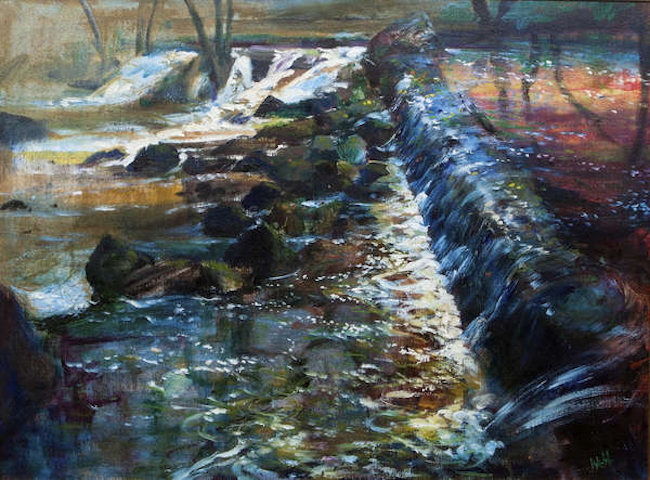 Autumn, Salmon Weir, Galway by Kenneth Webb