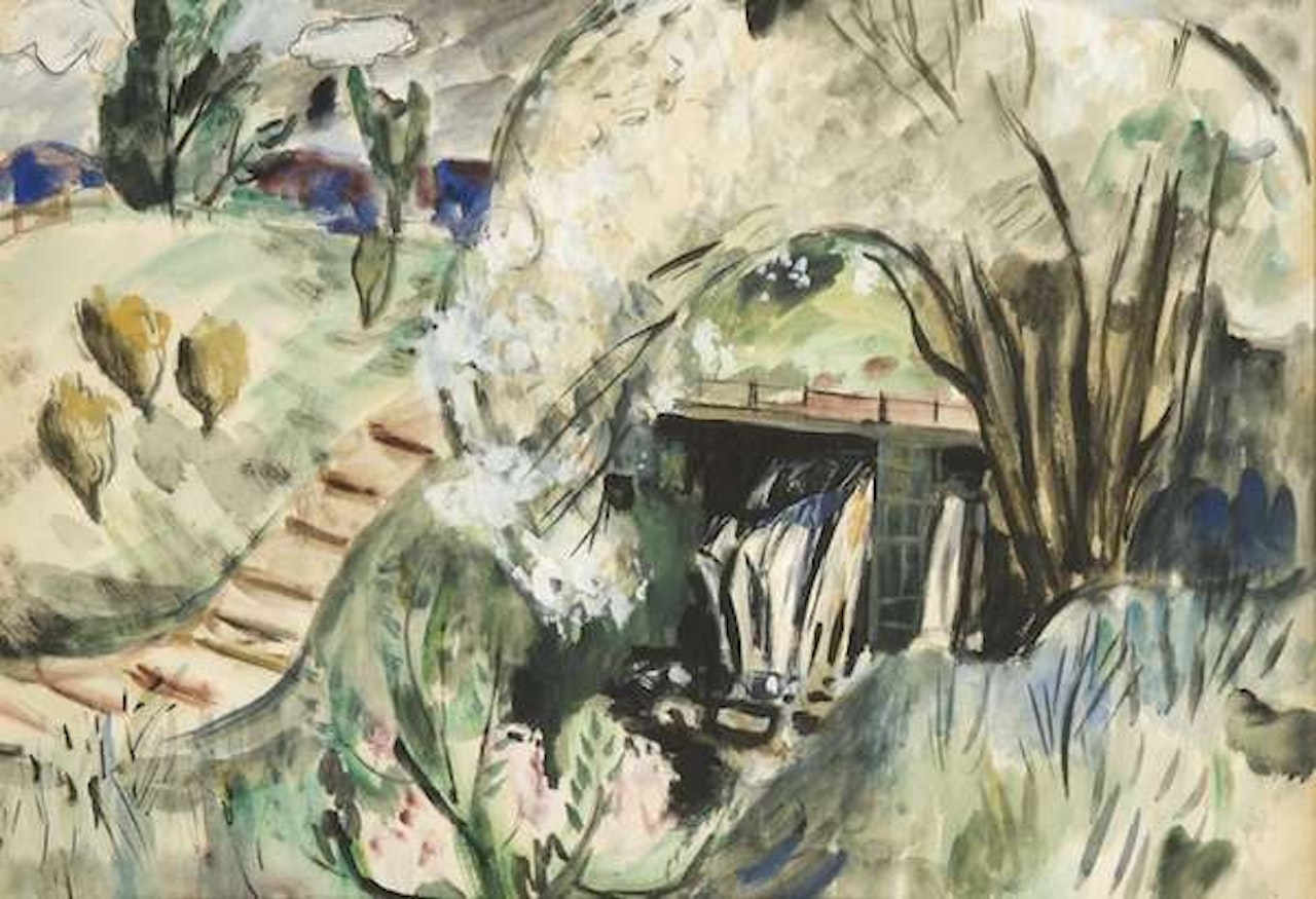 The White Thorn Bush by the Weir by Norah McGuinness