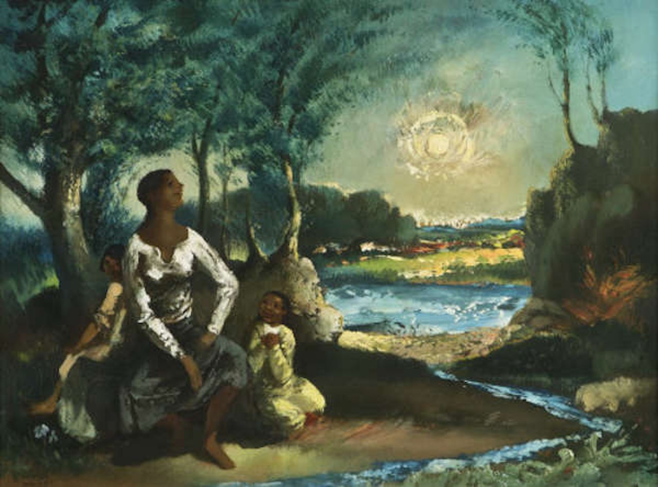 Figures in Landscape by Daniel O'Neill