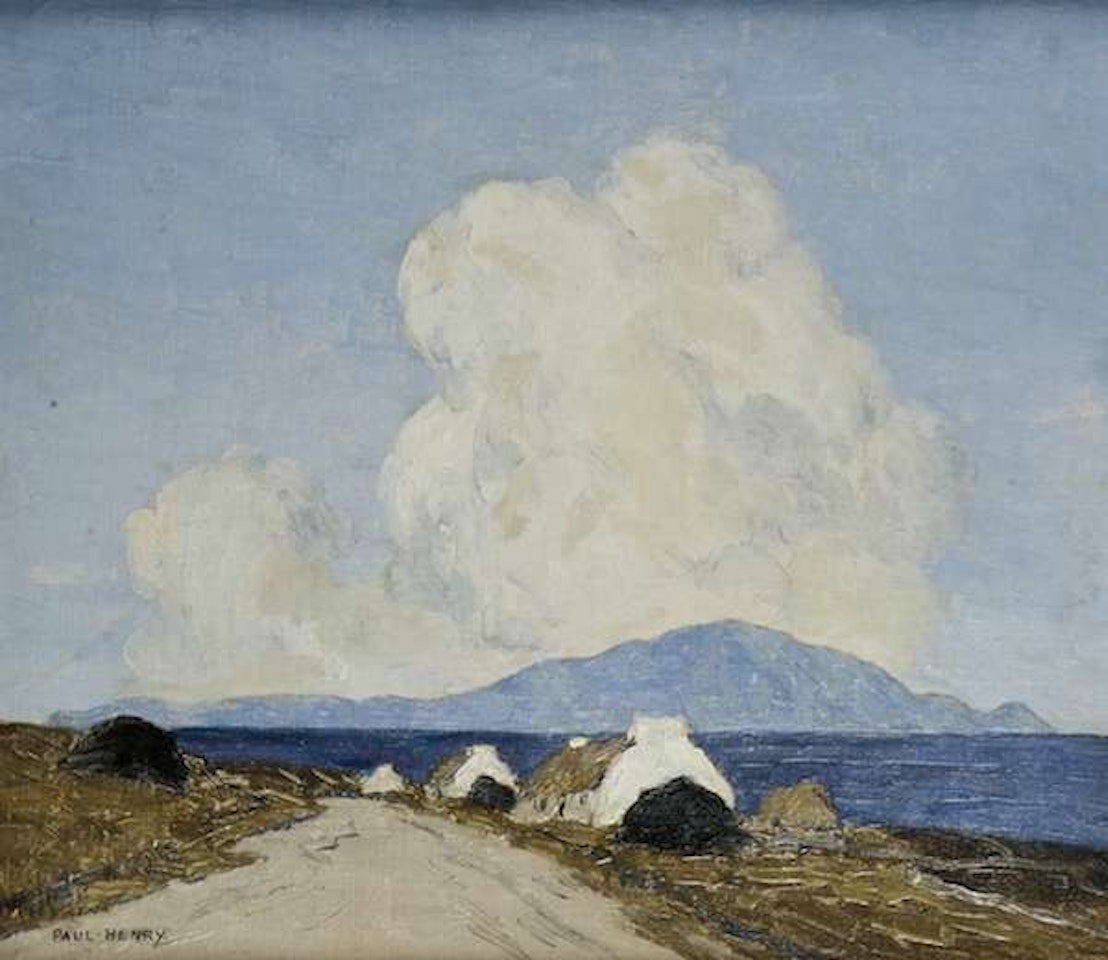 Clare Island from Achill by Paul Henry