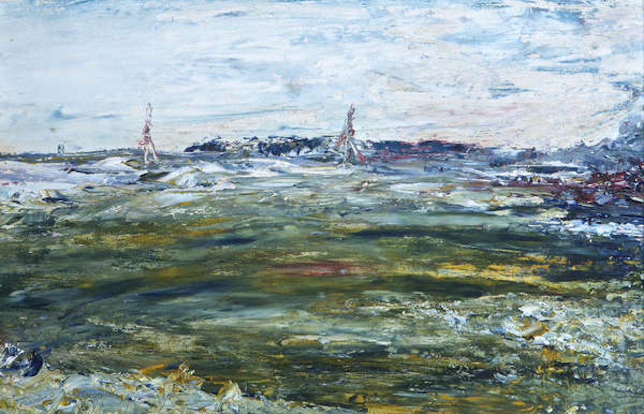 Looking Down on the Old Racecourse of Bowmore, Sligo by Jack Butler Yeats