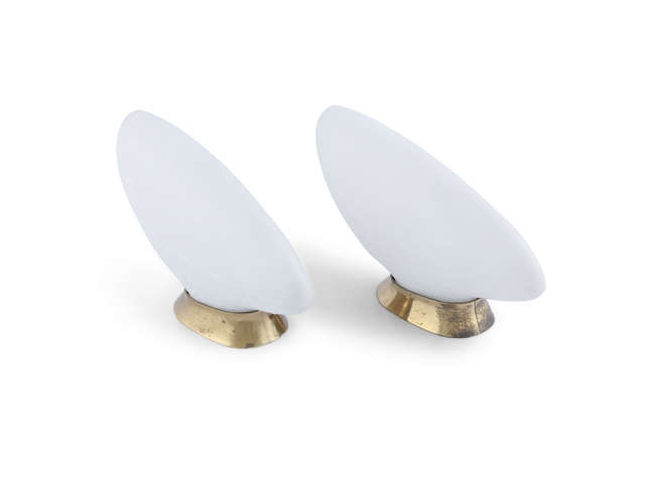 A PAIR OF MODEL NO.1638 WALL LIGHTS by Max Ingrand