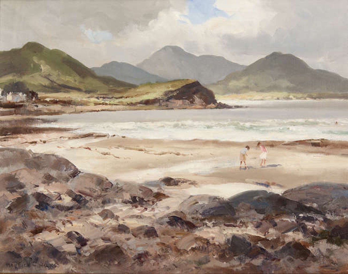 Ballinskelligs Bay, Co. Kerry by Maurice Canning Wilks