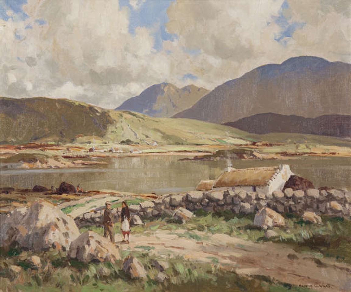 Peaceful Morning, Roundstone, Co. Galway by Maurice Canning Wilks