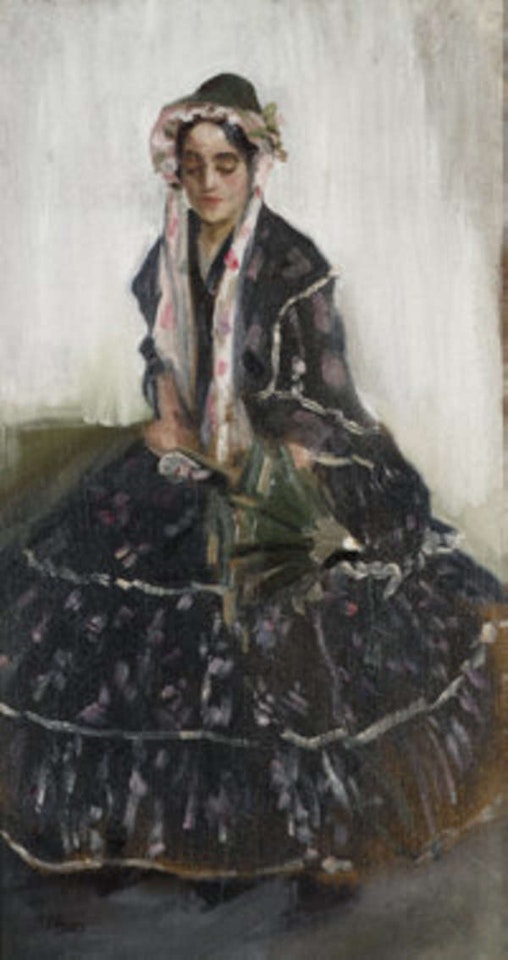 Lady with a Parasoll by John Lavery