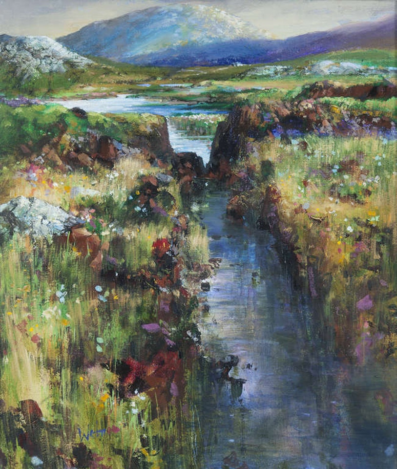 Bog Cutting by Kenneth Webb