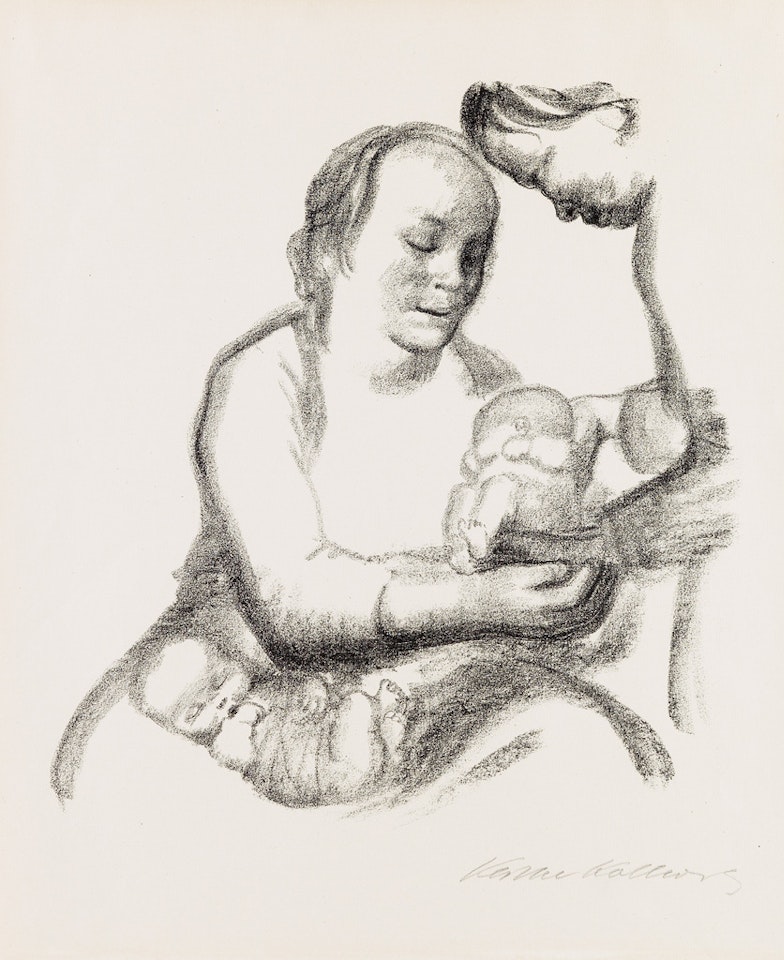 Mütter gebt von euerm Überfluß! by Kathe Kollwitz